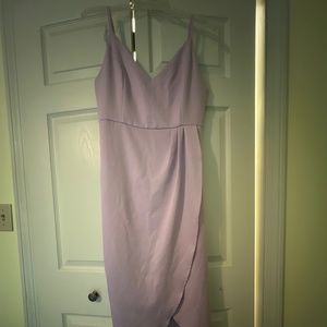 Lavender midi dress